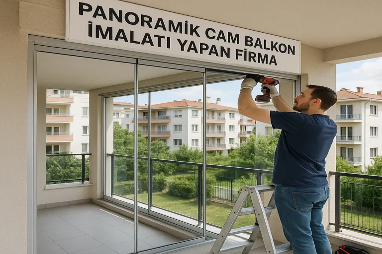 Zeytinburnu çerçevesiz cam balkon, kesintisiz manzara